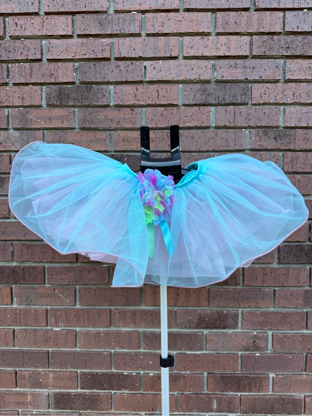 Weissman Dance Tutu Skirt Small Child SC Pink Turquoise Blue Ballet Costume EUC